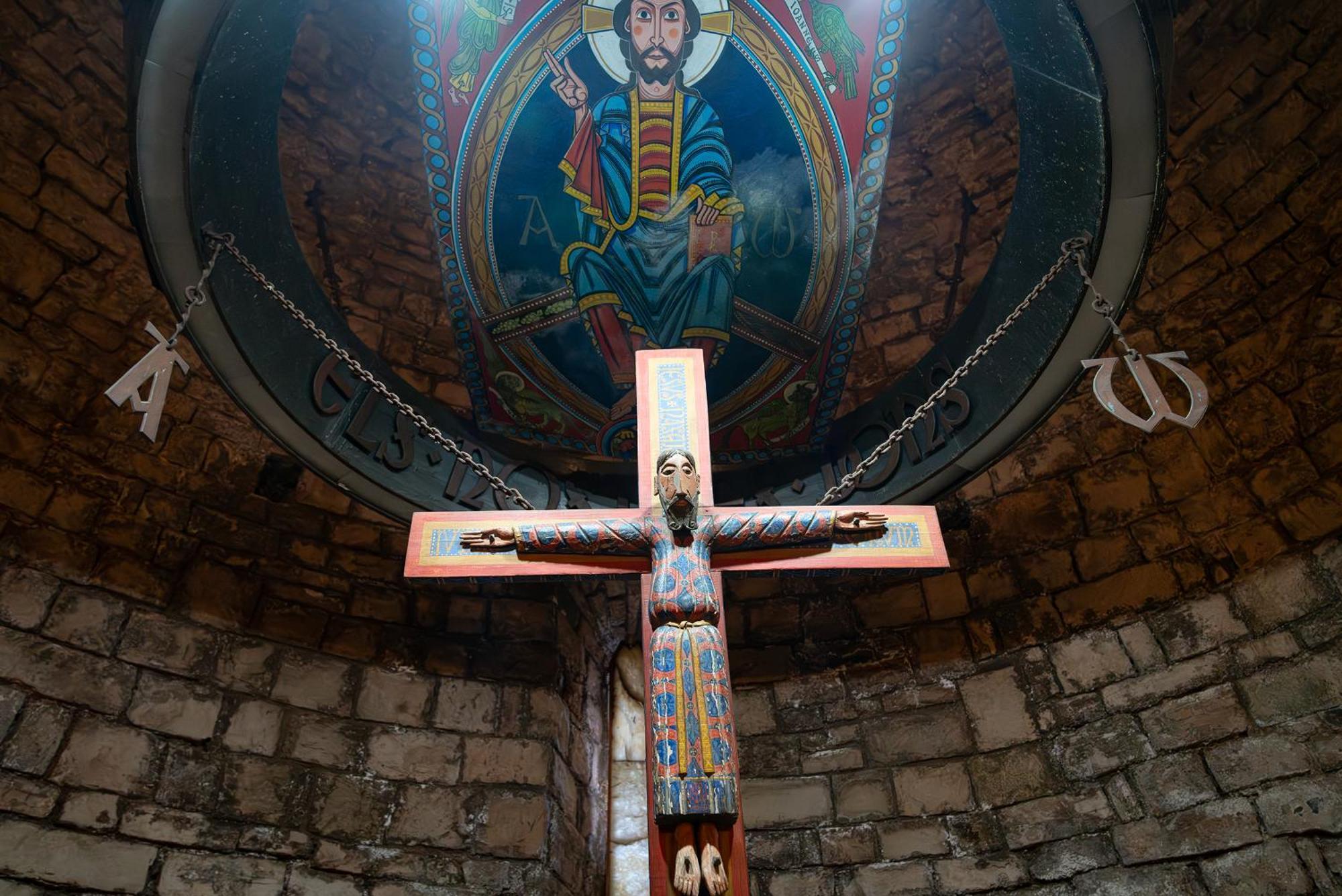 Отель Santuari De Santa Maria De Montgrony Gombren Экстерьер фото